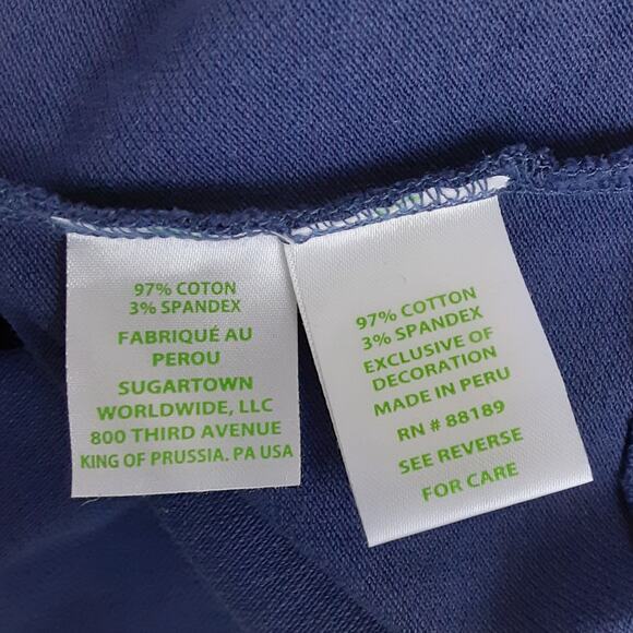 Lilly Pulitzer Clary Polo Shirt Dress Short Sleeve Dress Navy Blue XS Nautical - Picture 7 of 12